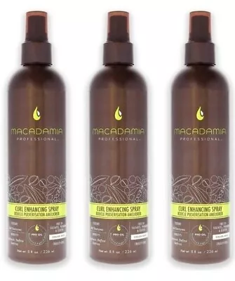 3 Macadamia Curl Enhancing Spray 8 Oz (594) • $80.99