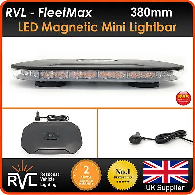 Magnetic Mini Lightbar Flashing Recovery LED Beacon 12v 24v Warning Truck Safety • £80.40