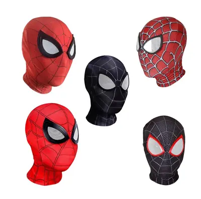 Spiderman Mask Cosplay Costume Spider-Man Kids/Adult - Multiple Variants - UK • £6.89