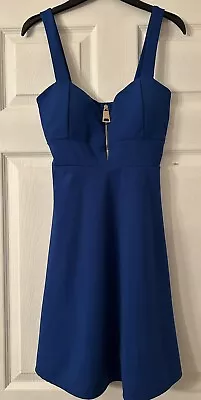 Quiz Clothing Royal Blue Mini Dress / Size Large • £14.46