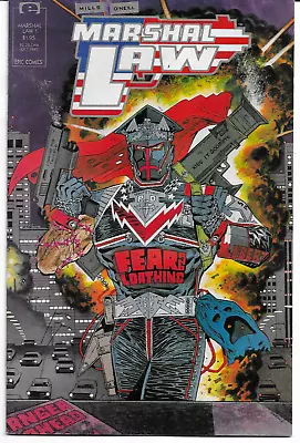 MARSHAL LAW #1 (Oct 1987) ~ Epic Comics Series • £4.50