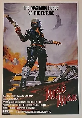 MAD MAX MEL GIBSON 13x19 GLOSSY PHOTO MOVIE POSTER • $12