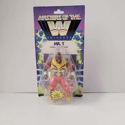 WWE Mr. T Masters Of The WWE Universe Wave 4 2020 Mattel Action Figure • $19.99