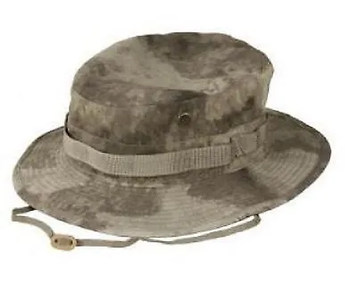 US Army Military A-Tacs Au Battle Rip Atacs Camo Boonie Cap Sun Hat Size Small • $26.97
