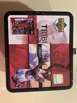 1998-1999 Upper Deck Tribute To Michael Jordan Lunch Box (no Cards) • $10