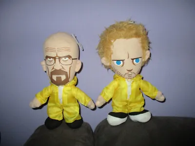 Breaking Bad-Walter White&Jesse Pinkman(wearing Hazmat Suits) Soft Toysbulk Lot • $125