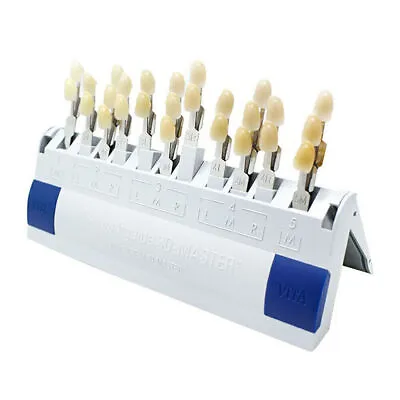 1 Set Dental VITA Toothguide 3D Master Shade Guide With Bleached 29 Colors Resin • $44.99
