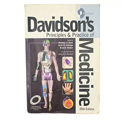 Davidson's Principles And Practice Of Medicine: With Online Acces... By DAVIDSON • £8.99