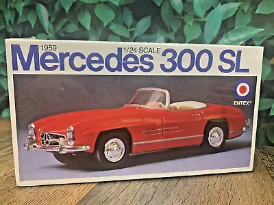 Sealed Model Kit Entex 1959 Mercedes 300 Sl #9113 Scale 1:24 • $35.10