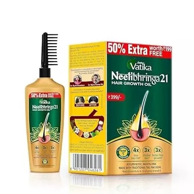 Vatika Neelibhringa 21 Hair Growth Oil - (100Ml+ 50ML Extra Free) | 14 Ayurvedic • $65.79