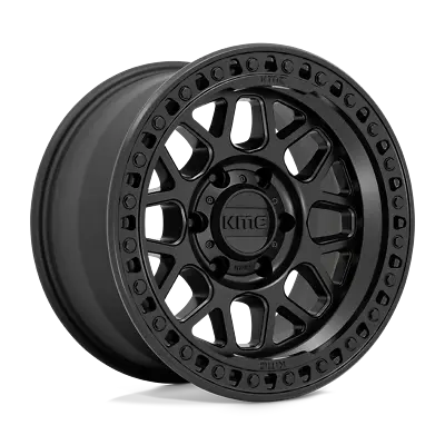 17 Inch Satin Black Rims Wheels Ford F150 Truck 6x135 Lug KMC GRS 17x9  0mm • $341