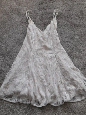 £17.50 • Buy New Zara Cream Lace Mini Dress