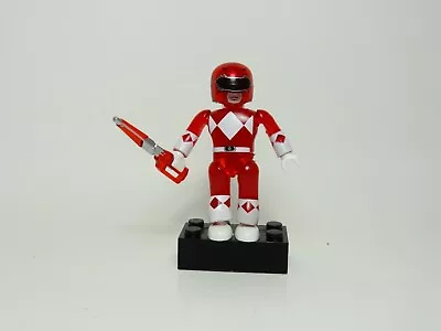 Power Rangers Mega Bloks Series 2 Translucent Red Ranger Chase Figure • $24.97