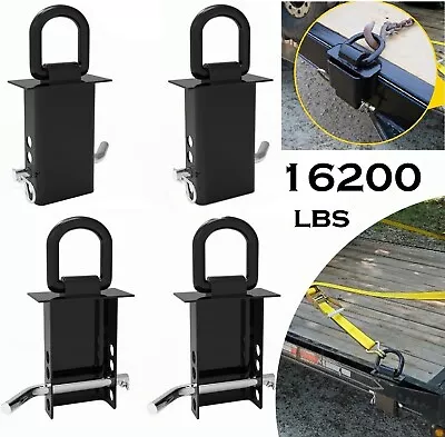 Removable Stake Pocket D Ring Tie Downs For Utility Trailer Flatbed Heavy Duty • $69.99