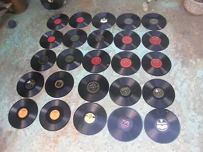 Lot Of 25 78 RPM Records For Victrola Or Crafts Wall Decoration #2 • $19.50