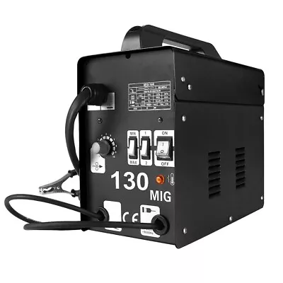 £96.95 • Buy Mig-130 Welder Gasless No Gas Flux 230v Welding Machine+wire Reel Mask