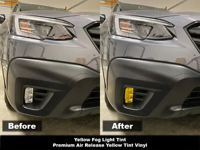 Crux Moto Fog Light Tint Yellow Fits Subaru Outback 2020+  • $15.99