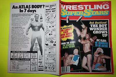 Wrestling Magazine Super Stars Fall 78 Special $4.97 LAST ONE! • $4.97