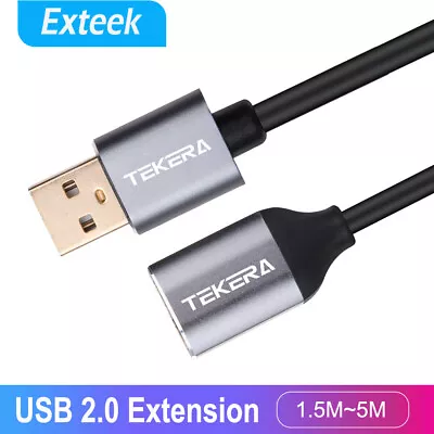 Fast USB 2.0 Data Extension Cable Type A Male To A Female Connection Cord • $3.95