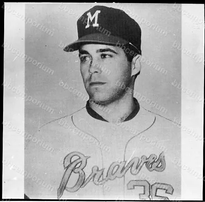 Wade Blasingame Milwaukee Braves Medium Frame Negative - Jim Rowe Archive W155 • $10