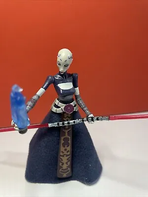 Star Wars Hasbro - Asajj Ventress 2 Connecting Red Lightsabers. Dooku Hologram • £22.50