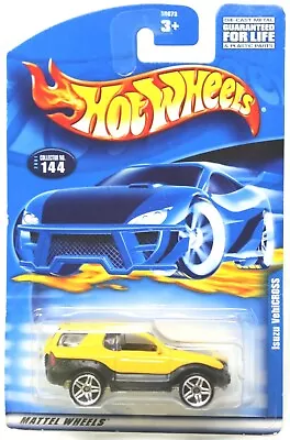 Hot Wheels Isuzu VehiCROSS #144 Yellow VHTF 2000 Vintage NEW #S-7 • $12.98