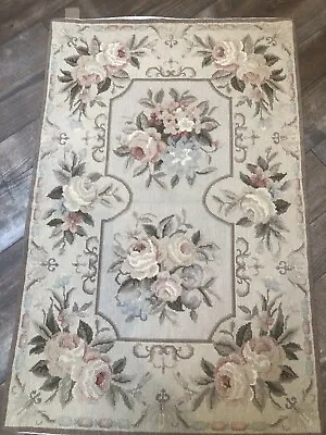 Aubusson Needle Point Rug • £85