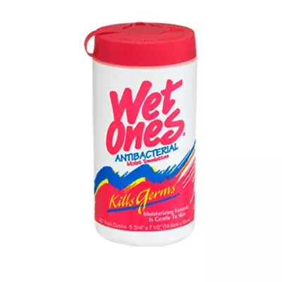 Wet Ones Antibacterial Moist Towelettes Fresh Scent 40 • $9.69
