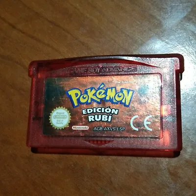 $83.78 • Buy Pokemon Ruby Version Game Boy Advance Authentic 