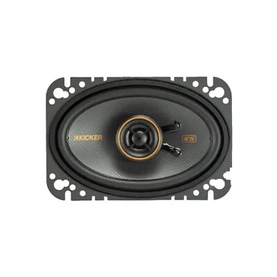 Kicker 47KSC4604 KS 4 X 6 Co Axial SPK 150W Peak 75 W RMS • $148.85