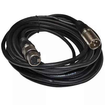 3-pin XLR M To XLR F Cable For Shure SM86 SM58 Microphones • $12.95