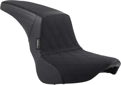 Le Pera Vinyl Black Diamond Grip Tape Kickflip Seat 2018-23 Harley Softail FXBB • $493.20