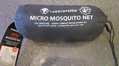 BNWT Lifesystems Mosquito Net Compact Single Bed • £7.99