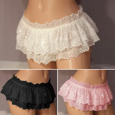 Micro Mini Skirt Club Sexy Double Layer Skirts Women Pleated Skirt Nightwear • $5.17