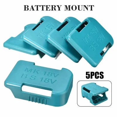 5X 18V/14.4 Battery Mounts Storage Shelf Rack Stand Holder Kit For Makita BS MT • $29.69