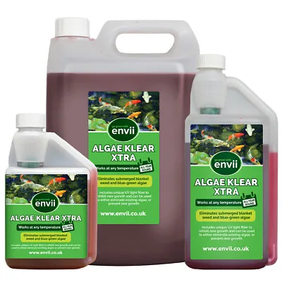 £19.99 • Buy Envii Algae Klear Xtra – Pond Blanket Weed Remover Killer Submerged Treatment 