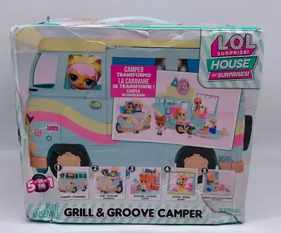 LOL Surprise Grill & Groove Camper Playset Doll Set • $49.97