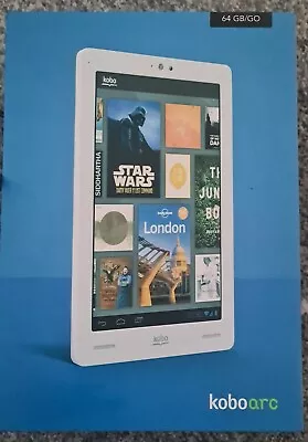 Kobo Arc White Ebook Reader Tablet 64GB • £30.99