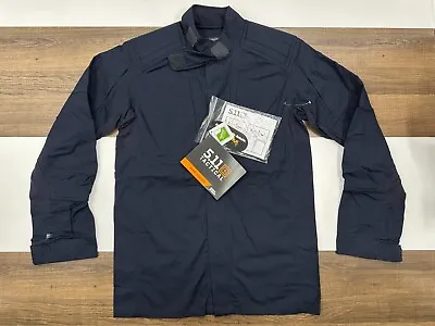 NEW 511 Tactical Mens Size Small Dark Blue XPRT Rapid Shirt Jacket Full Zip NWT • $38.99