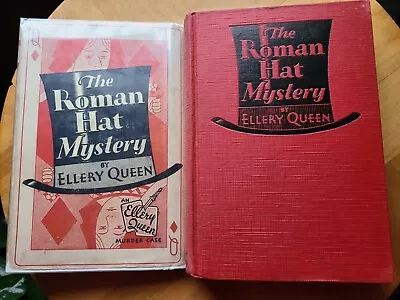 The Roman Hat Mystery By Ellery Queen First Book 1st Edition 6th Printing HCDJ • $59