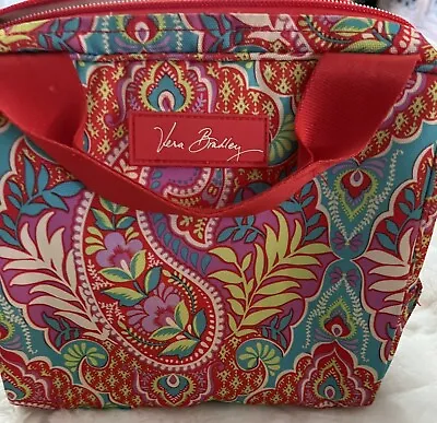 Used - Excellent Cond! Vera Bradley Lighten Up Lunch Cooler Paisley In Paradise • $15