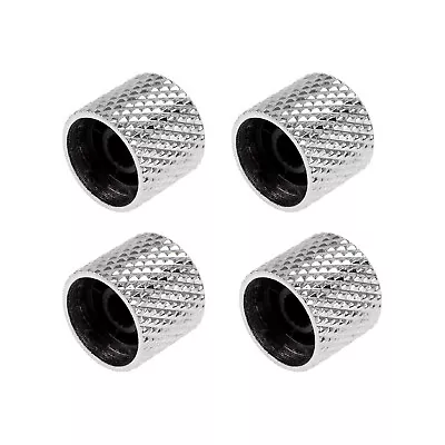 4Pcs Practical Metal Guitar Volume Knobs Electric Guitar Bass Control Knobs O • £6.47