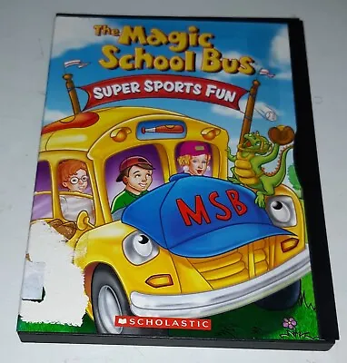 The Magic School Bus Super Sports Fun DVD Ex-Library • $10