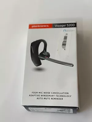 Poly Voyager 5200 Wireless Headset (Plantronics) Single-Ear Bluetooth Headset • $40