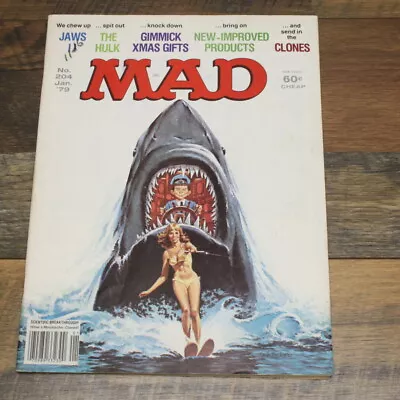 MAD Magazine [January:1979] #204 Jaws Issue • $21.99