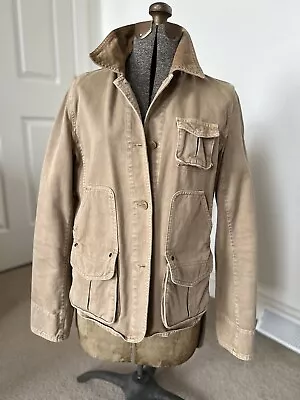 J.Crew Womens Size M Tan Utility Field Chore Safari Jacket • $18