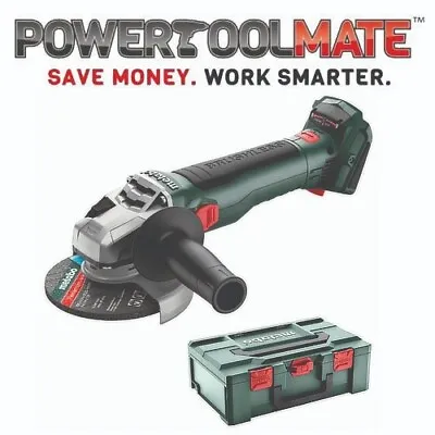 Metabo 613052840 W 18 LT BL 11-125 18v 125mm Angle Grinder Naked In Metabox Case • £158.99