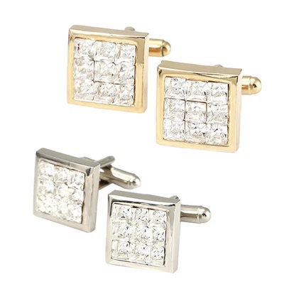 £5.43 • Buy  2 Pairs Male Party Cufflinks Fashion Jewelry Women Miss Man