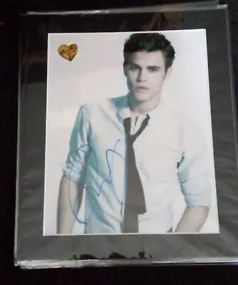 Paul Wesley Signed & Mounted Photo The Vampire Diaries Great Gift Idea (RP0012) • £10