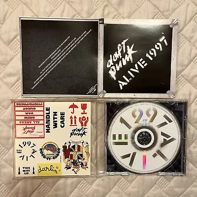 Daft Punk “Alive 1997” JAPAN CD W STICKERS & Japanese Liner Notes VJCP-68351 • $34.99